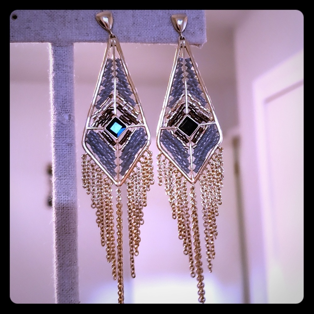 Stella & Dot Aiyana Fringe Chandeliers